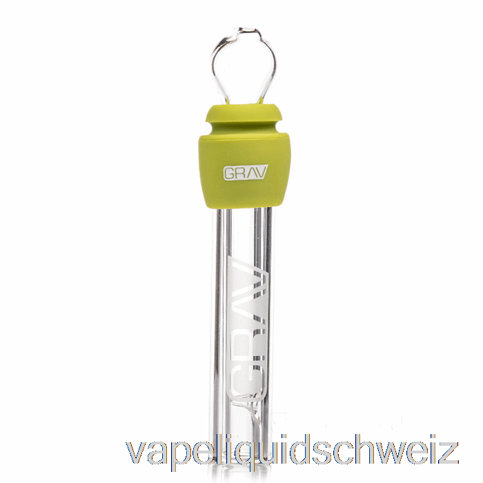 Grav Glass Blunt Mit Silikon Avocadogrün Vape Ohne Nikotin